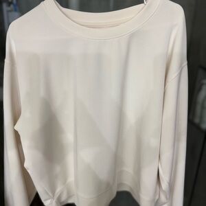 Cream sweatshirt